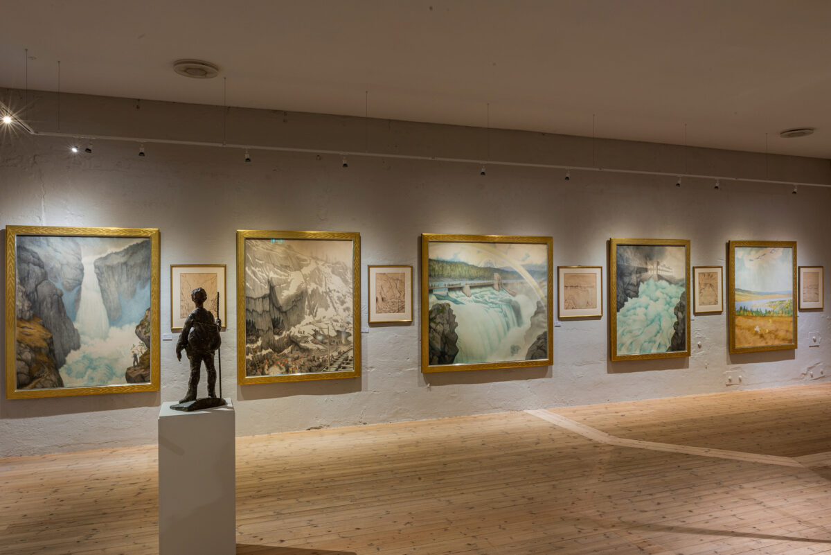 The museum’s own art collection