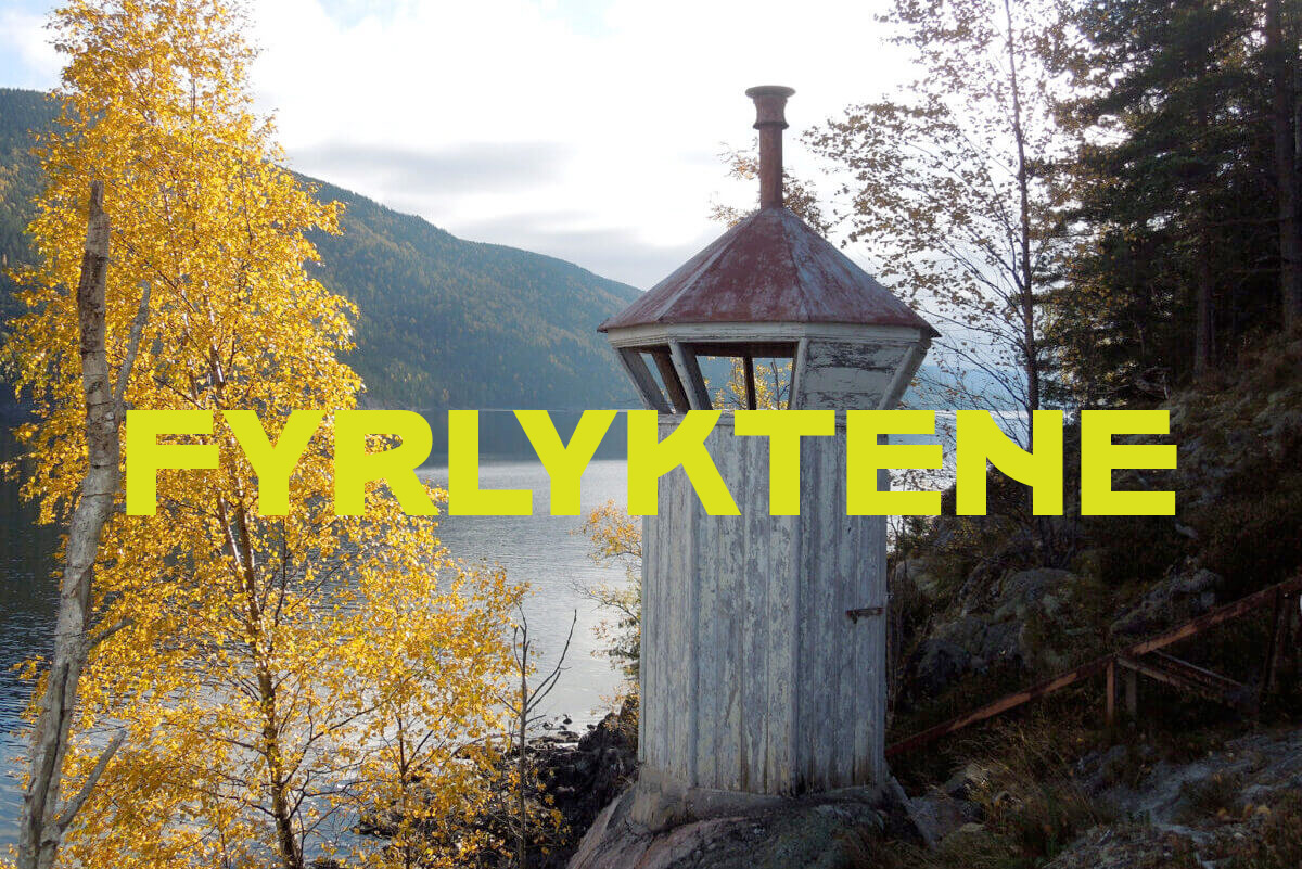 Fyrlyktene langs Tinnsjøen