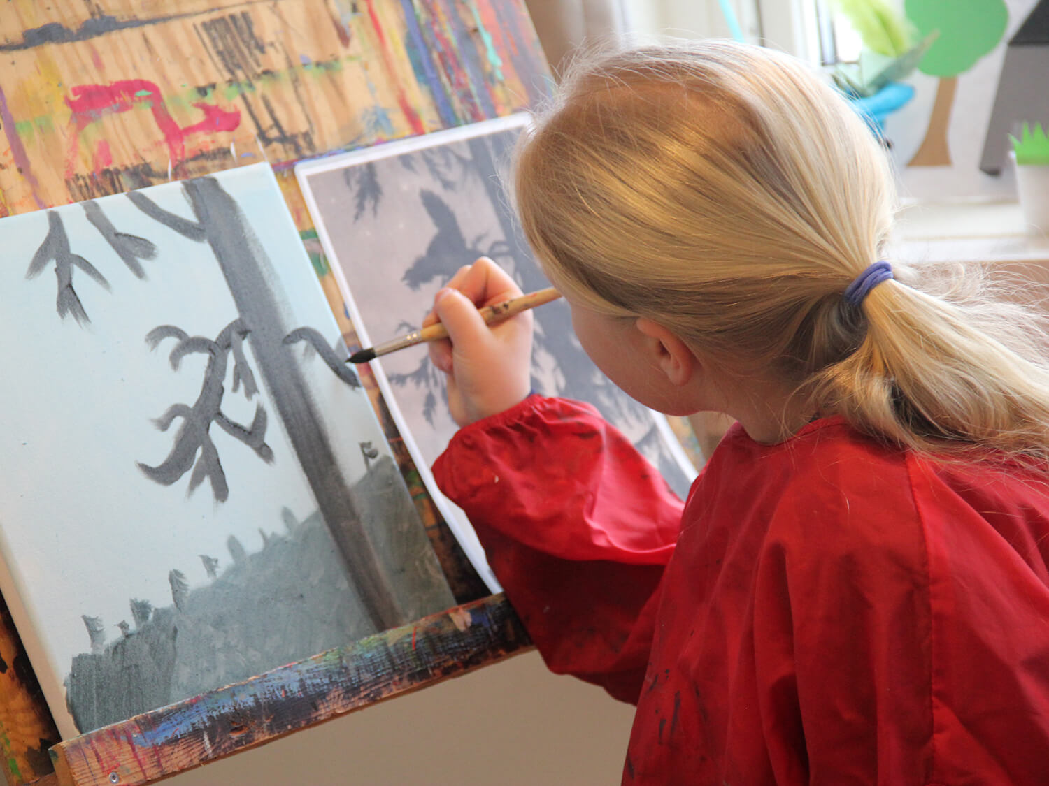 Velkommen til Kunst med kids på Telemark kunstmuseum!