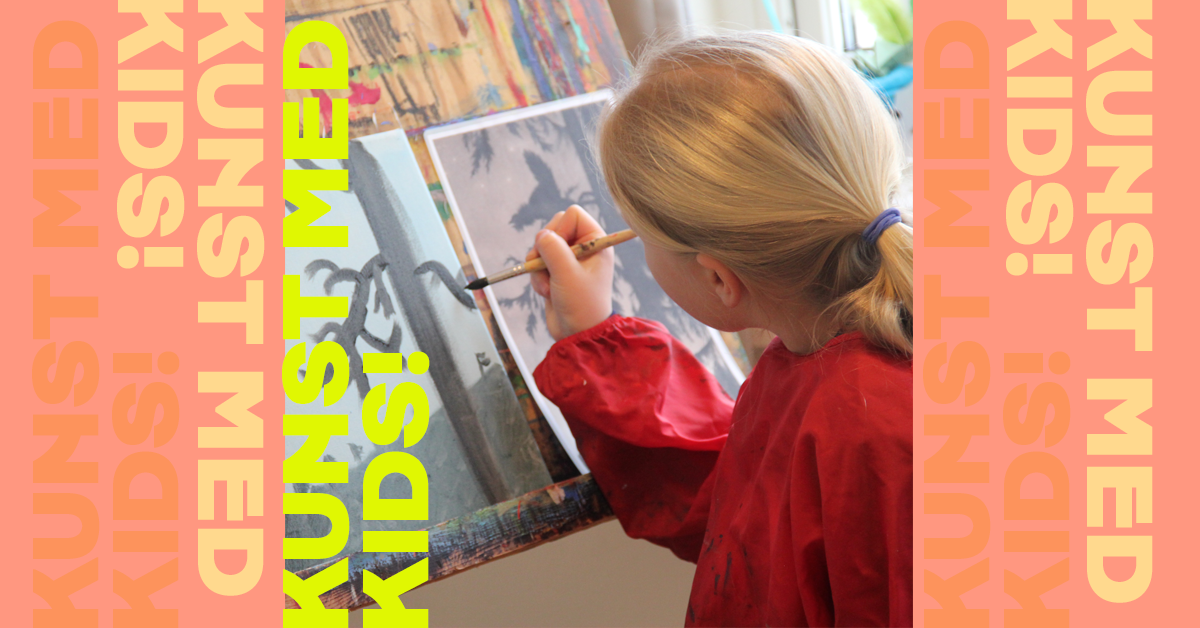 Kunst med kids 14. juni!