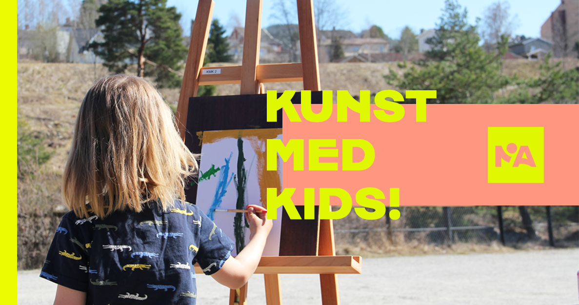 Kunst med kids 24. mai!